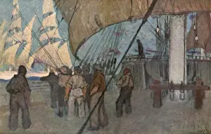 Phantom Ship Das Geisterschiff Print 1909