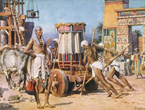 Pharaohs Workers - Ancient Egypt - by Fortunino Matania Pharaohs Workers - Ancient Egypt - by Fortunino Matania