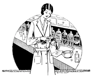 Pharmacist At Work Prints: Pharmacist at Work