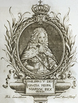 Philip V (1683-1746). King of Spain. Portrait Philip V (1683-1746). King of Spain. Portrait
