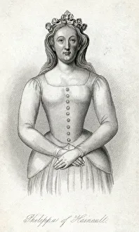 PHILIPPA OF HAINAULT (1314? - 1369), Queen of Edward III of England PHILIPPA OF HAINAULT (1314? - 1369), Queen of Edward III of England