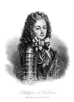 French Military Leaders Prints: Philippe De Vendome