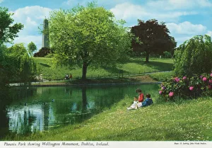 Phoenix Park showing Wellington Monument, Dublin Phoenix Park showing Wellington Monument, Dublin