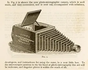 Tylers Photo-Micrographic Camera Print