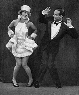 Photo of Miss Billie Shaw and Mr Barrie Oliver Photo of Miss Billie Shaw and Mr Barrie Oliver