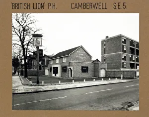 Photograph of British Lion PH, Camberwell, London Photograph of British Lion PH, Camberwell, London