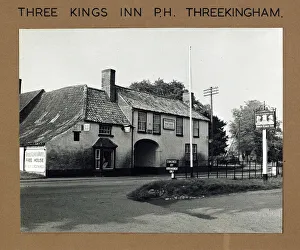 Photograph of Three Kings Inn, Threekingham, Lincolnshire Photograph of Three Kings Inn, Threekingham, Lincolnshire