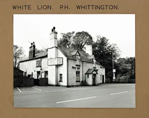 Photograph of White Lion PH, Whittington, Shropshire Photograph of White Lion PH, Whittington, Shropshire