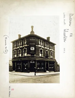 Photograph of Woodman PH, Charlton, London Photograph of Woodman PH, Charlton, London