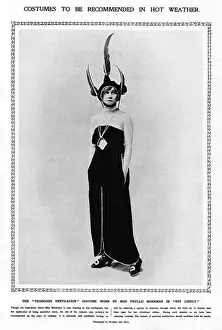 Theatrical Costume Designs Prints: Phyllis Monkman in Not Likely
