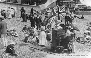 Piano Player - Brighton Beach, England Piano Player - Brighton Beach, England