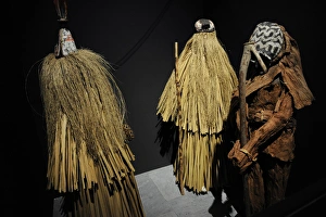 Piaroas ceremonial masks. 1960. Venezuela Piaroas ceremonial masks. 1960. Venezuela