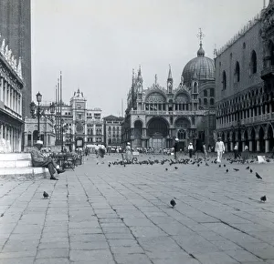 Piazzetta San Marco with Doge's Palace, Venice, Italy Piazzetta San Marco with Doge's Palace, Venice, Italy