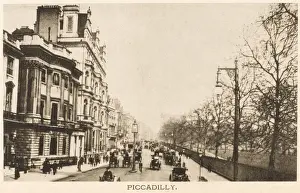 Early 20th Century England Photos Prints: Piccadilly 1900