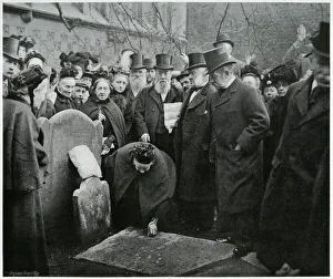 Picking up sixpences at Smithfield 1902 Picking up sixpences at Smithfield 1902