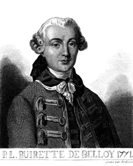 French Writer Biography Prints: Pierre De Belloy