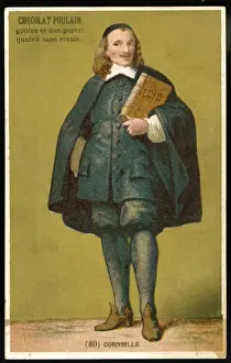 French Literary Figures Prints: Pierre Corneille