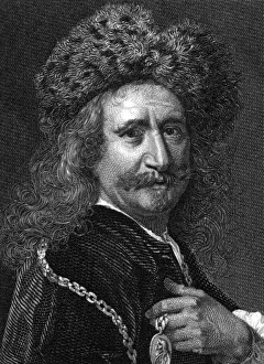 Pierre Dupuis Prints: Pierre Dupuis French Artist Etching Print 17th Century