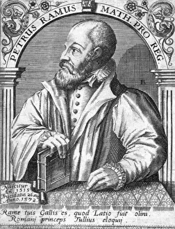 French Philosopher Mathematician Prints: Pierre De LA Ramee