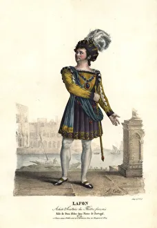 Pierre Lafon as Dom Pedre in Pierre de Portugal, 1823 Pierre Lafon as Dom Pedre in Pierre de Portugal, 1823