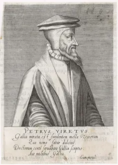 Protestant Reformation Leader Prints: Pierre Viret