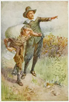 Christian Allegory Prints: Pilgrims Progress 1