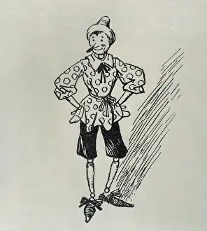 Prints of Illustration from an edition of the childrens tale Pinocchio by Italian journalist and writer, Carlo Lorenzini Collodi (1826-1890) Didelphidae Prints: Pinocchio Print from Collodi's Edition