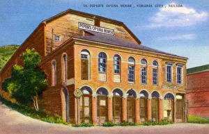 Piper's Opera House, Virginia City, Nevada, USA Piper's Opera House, Virginia City, Nevada, USA