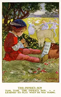 Historical Nursery Rhymes Prints: The pipers son