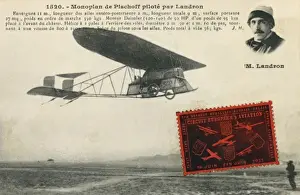 Pischoff Monoplane Print circa 1909