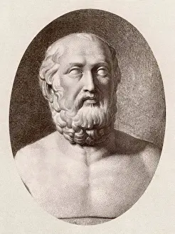 Plato Prints: Plato Uffizi Bust Print