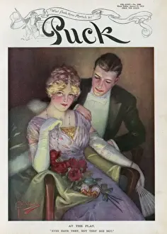 Puck Magazine Illustrations Online Prints: At the play