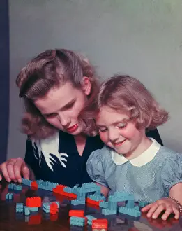 Heinz Zinram Photography Prints: Playing with Lego
