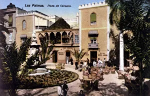 Plaza de Cairasco, Las Palmas, Gran Canaria, Canary Islands Plaza de Cairasco, Las Palmas, Gran Canaria, Canary Islands
