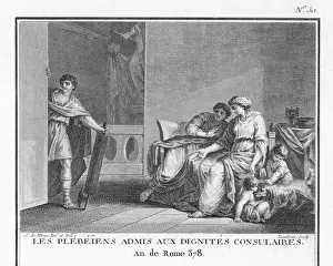 Plebeians Admitted to Consular Dignity Print