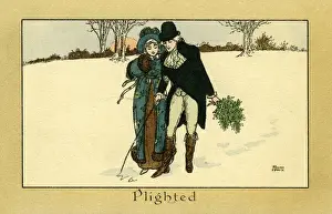 Florence Hardy Artwork Prints: Plighted