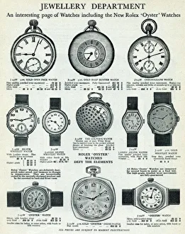 Pocket watches and wristwatches 1929 Pocket watches and wristwatches 1929