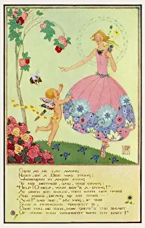 Cupids Roses Print