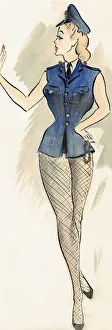 Policewoman - Murrays Cabaret Club costume design Policewoman - Murrays Cabaret Club costume design