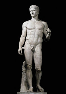 POLYCLITUS 5th c. BC). Doryphoros. 440 - 430 POLYCLITUS 5th c. BC). Doryphoros. 440 - 430