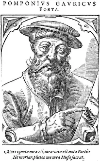 Historical Figure Italy Prints: Pomponio Gaurico