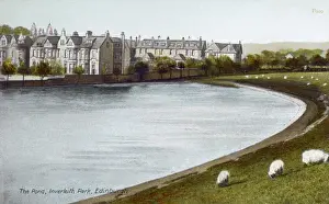 The Pond - Inverleith, Edinburgh Print 1909
