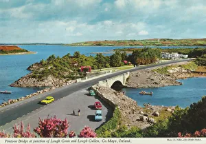 Pontoon Bridge at junction of Lough Conn & Lough Cullen Pontoon Bridge at junction of Lough Conn & Lough Cullen