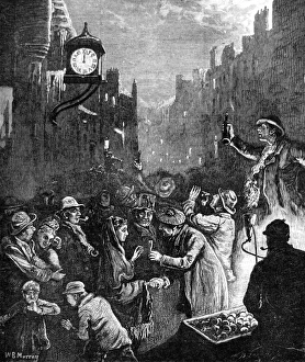 The poor on New Years Eve in Edinburgh The poor on New Years Eve in Edinburgh