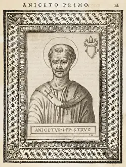 Early Christian History Prints: Pope Anicetus