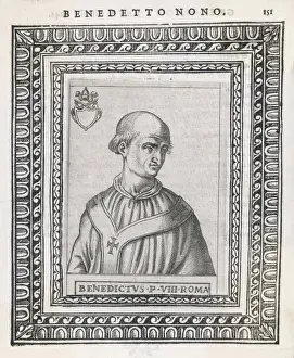 Catholic Church Controversy Prints: Pope Benedictus IX (2)