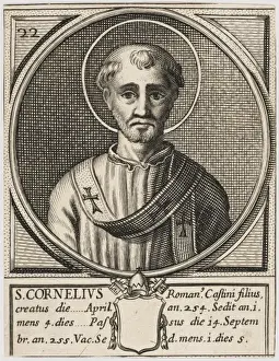 Pope Cornelius Print, Ancient Christian Leader