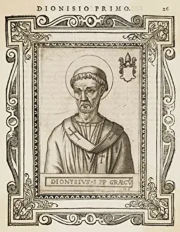Historical Popes Prints: Pope Dionysius