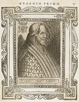 Print of Pope Eugenius I