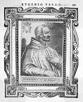Historical Figures Italy Prints: Pope Eugenius III